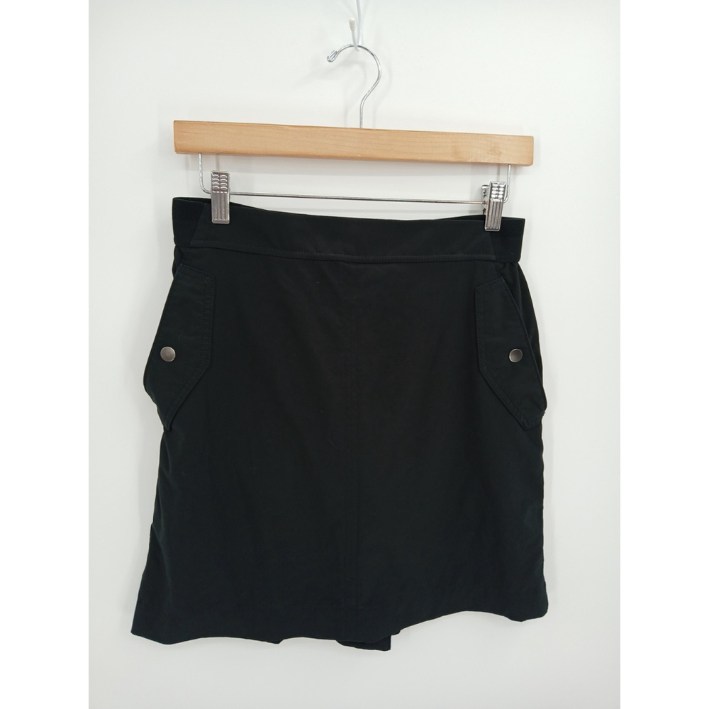 Athleta Vienna Cargo Skirt Shorts Black Size 8 Built In Shorts